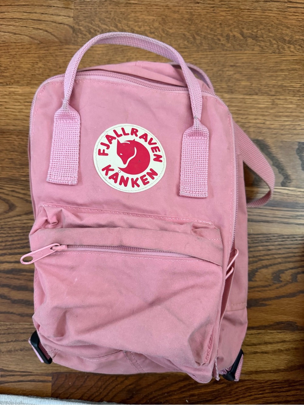 Fjallraven Kanken Mini Backpack in Light Pink
